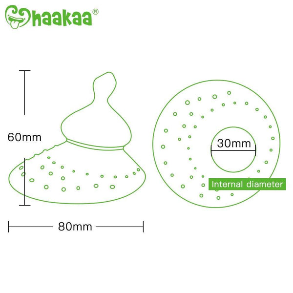 Pezonera de lactancia en silicona ergonómica Haakaa®