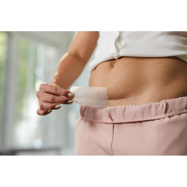 Parches de silicona para estrías y cicatriz de cesárea