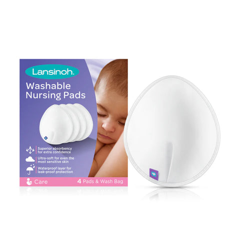 Pack de 4 protectores de brasier lavables Lansinoh