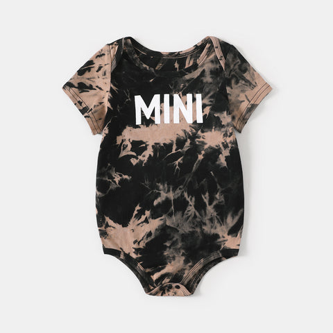 Onesie Bebe Tie Dye Negro "MIMI"