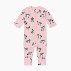 Pijama Rosada Print Zebras