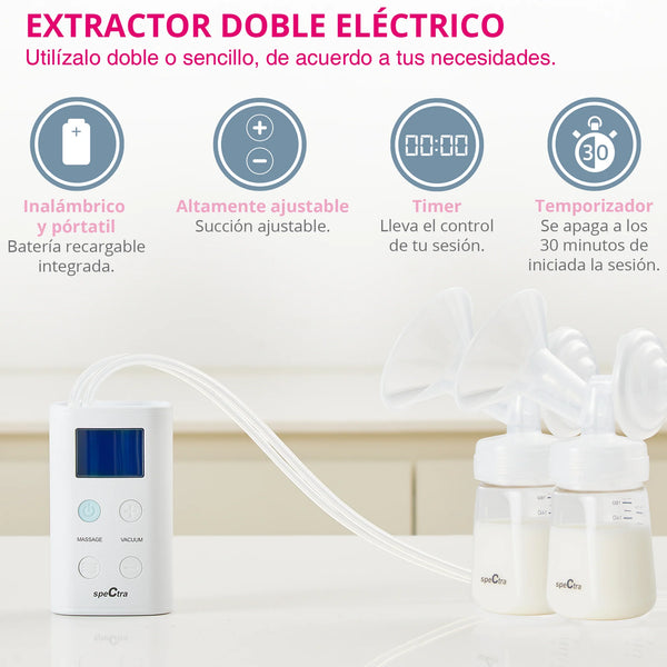 Extractor eléctrico recargable S9 Plus Spectra