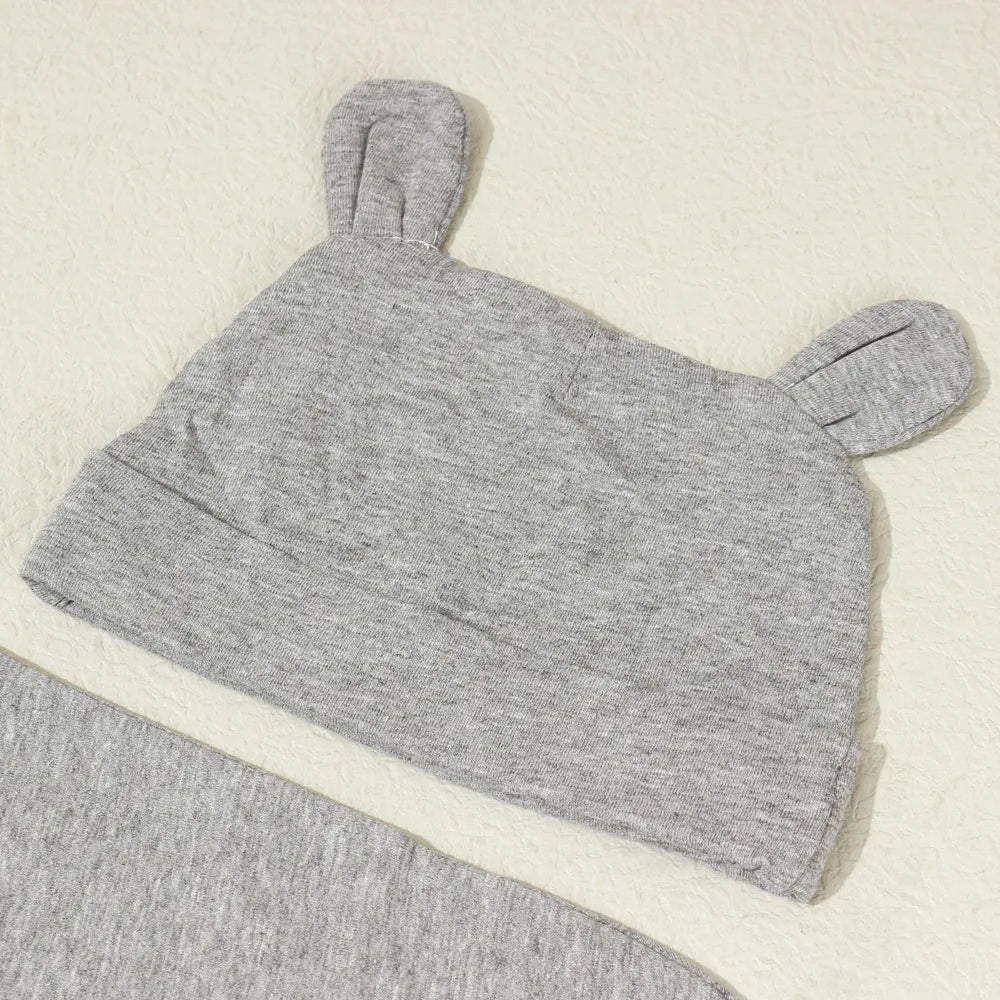 Set de Saco para Dormir con Gorrito para Recién Nacido