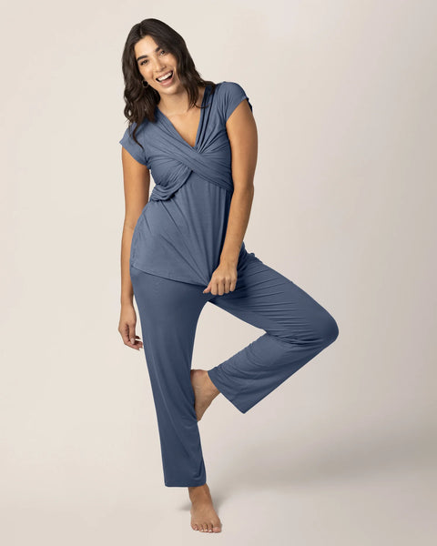 Set de Pijama de Maternidad y Lactancia Davy - 9lunasshop.com