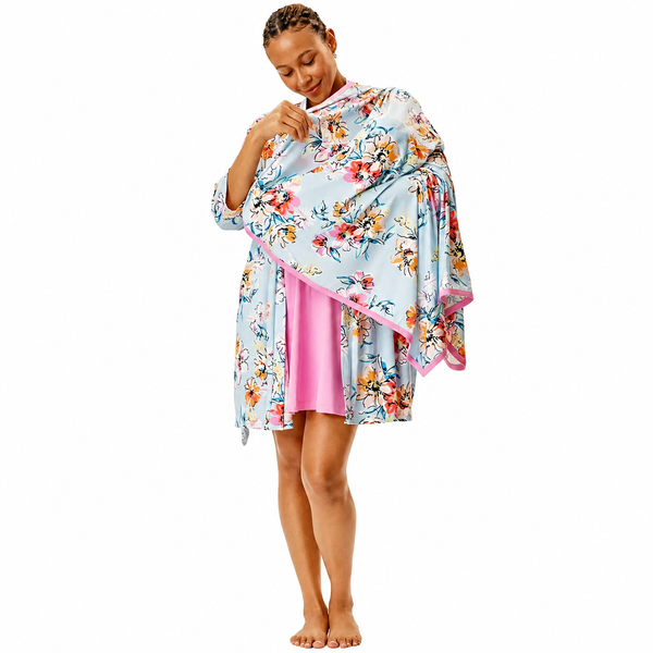 Set de camisón de lactancia, bata y manta para bebé - 9lunasshop.com