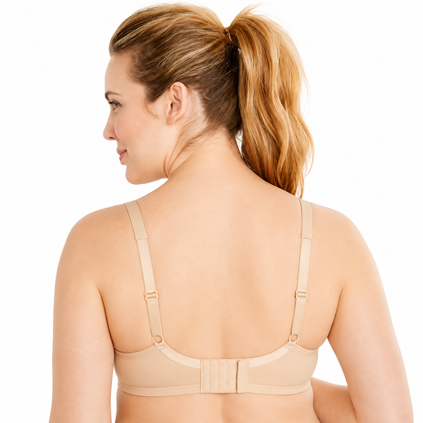 Brasier de lactancia de cobertura completa con aros nude