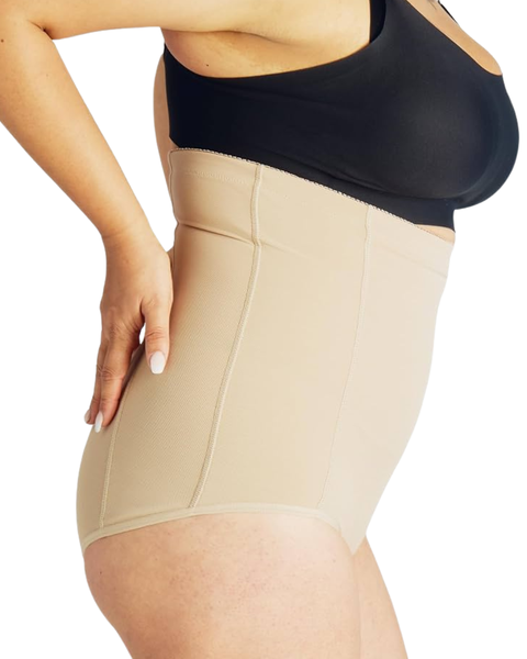 Belly Bandit faja postparto moldeadora de cintura Postpartum beige - 9lunasshop.com