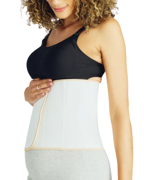 Faja postparto moldeadora de cintura Bamboo Belly Wrap™ beige - 9lunasshop.com