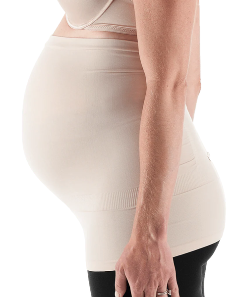 Faja de embarazo Flawless Belly™ beige - 9lunasshop.com