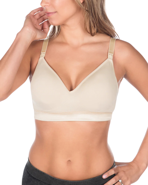 Brasier de lactancia sin varillas beige - 9lunasshop.com
