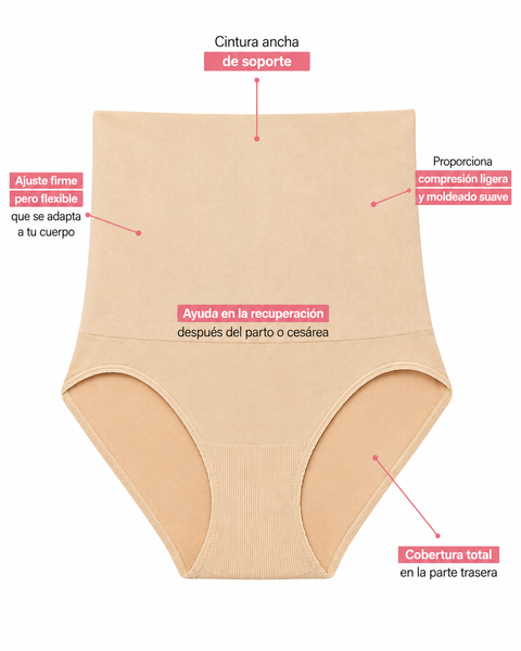 Pack de 2 panties moldeadores postparto - 9lunasshop.com