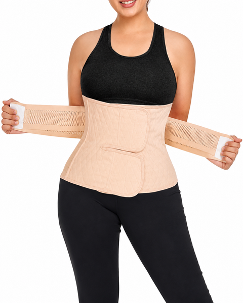 Faja abdominal postparto con soporte - 9lunasshop.com
