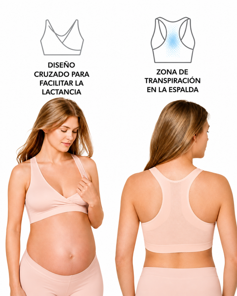 Sostén nocturno beige Keep Cool™ Medela - 9lunasshop.com