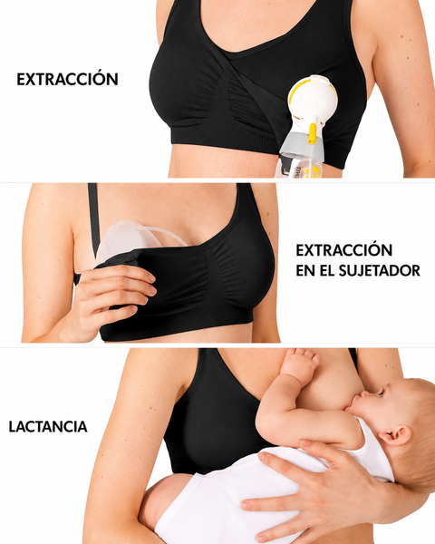 Brasier 3-en-1 Medela negro - 9lunasshop.com