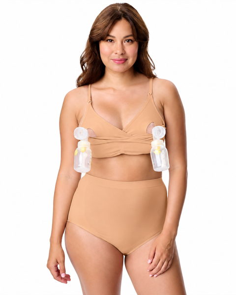Brasier de lactancia y extracción caramelo - 9lunasshop.com