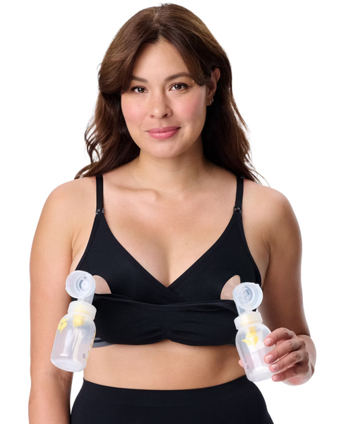 Brasier de lactancia y extracción negro - 9lunasshop.com