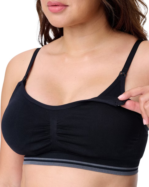 Brasier de lactancia y extracción negro - 9lunasshop.com