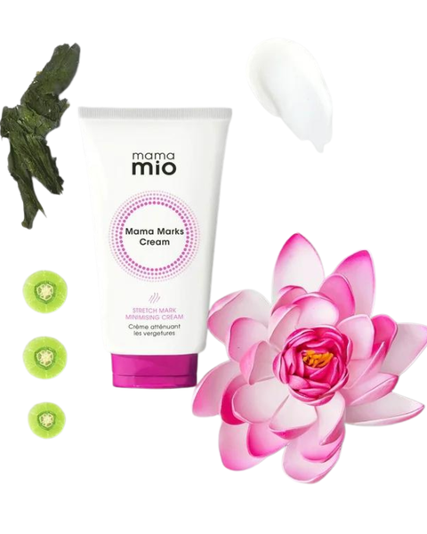 Crema minimizadora de estrías Mama Marks Cream™ de Mama Mio 125ml - 9lunasshop.com