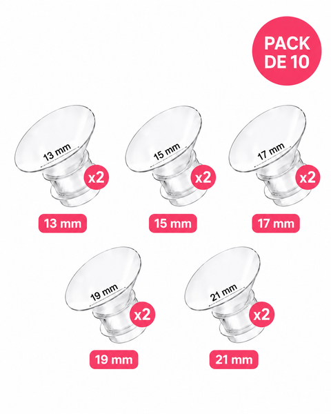 Kit de Adaptadores para Copas 24mm - 9lunasshop.com