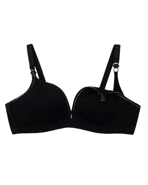 Brasier de lactancia sin aros negro - 9lunasshop.com