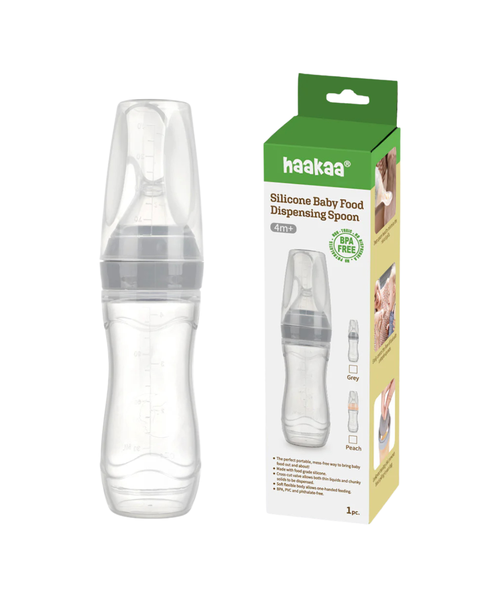 Cuchara de silicona dispensadora de comida - 9lunasshop.com