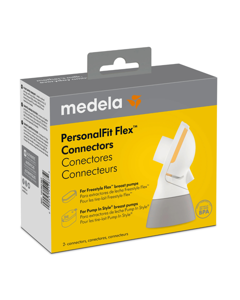 Set de 2 conectores de repuesto PersonalFit Flex Medela - 9lunasshop.com