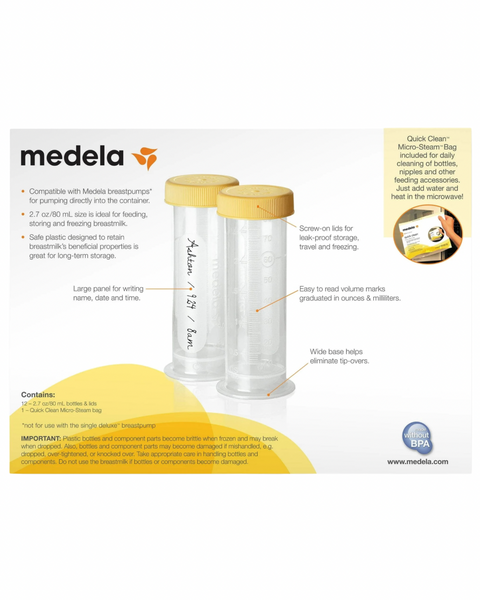 Kit de congelación y almacenamiento de Medela - 9lunasshop.com