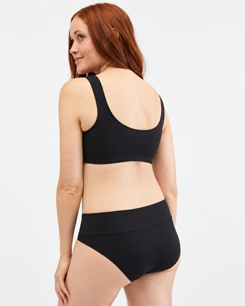 Brasier de Lactancia Nocturno Negro