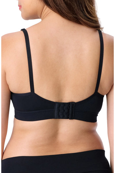 Brasier de Lactancia Negro Estilo Triangular