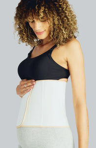 Faja postparto moldeadora de cintura Bamboo Belly Wrap™ beige - 9lunasshop.com