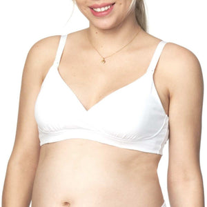 Brasier de lactancia sport blanco Ropa intima - Embarazada - Maternidad - Embarazo - 9lunasshop.com