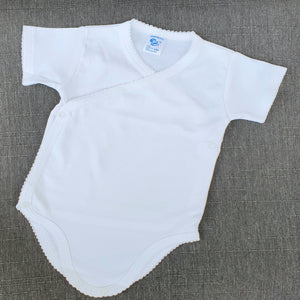 Body algodón pima peruano con borde blanco Ropa bebé - Embarazada - Maternidad - Embarazo - 9lunasshop.com
