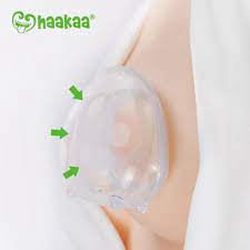 Set de 2 colectores de leche de silicona 2oz/75ml