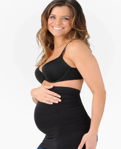 Faja de embarazo Flawless Belly™ negra - 9lunasshop.com