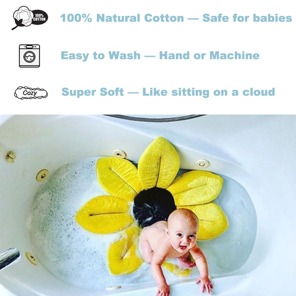 Soporte de baño y juego para bebè flor gris