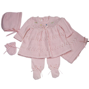 Set de 5 piezas salida del hospital rosado Flowergirl