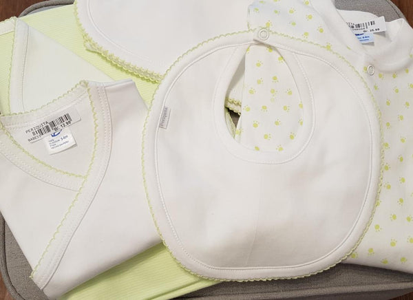 Manta 100% algodón pima peruano verde limón Mantas - Embarazada - Maternidad - Embarazo - 9lunasshop.com