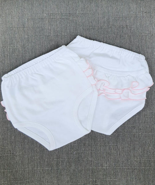 Panty algodón pima peruano borde rosado Ropa bebé - Embarazada - Maternidad - Embarazo - 9lunasshop.com