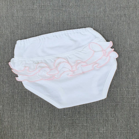 Panty algodón pima peruano borde rosado Ropa bebé - Embarazada - Maternidad - Embarazo - 9lunasshop.com