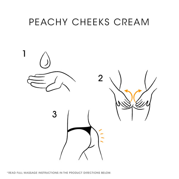 Crema tonificante para las nalgas Peachy Cheeks™ Mama Mio 120ml