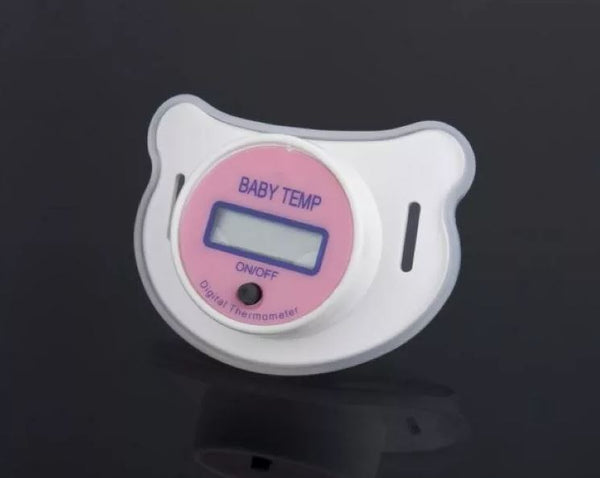 Termómetro digital en chupo para bebé