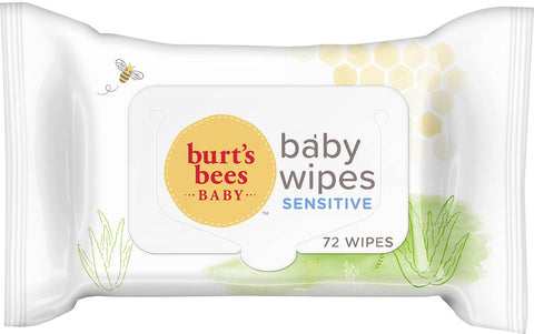 wipes toallitas para bebes con aloe vera y vitamina de Burts Bees